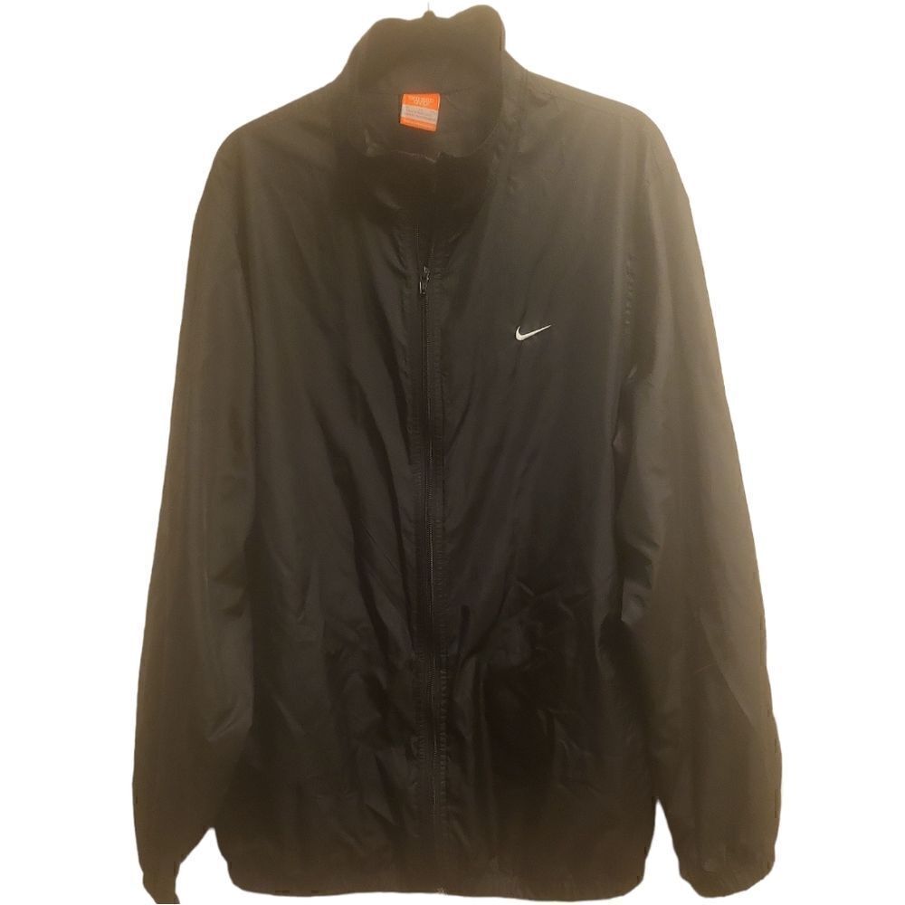 Nike The Athletic Dept MensXLarge Deep Purp Textured Windbreaker Full Zip Jacket